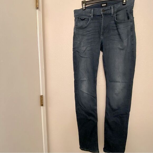 Hudson mens BLAKE SLIM STRAIGHT M2752DFM Hall designer jeans -31x33 - Picture 2 of 13